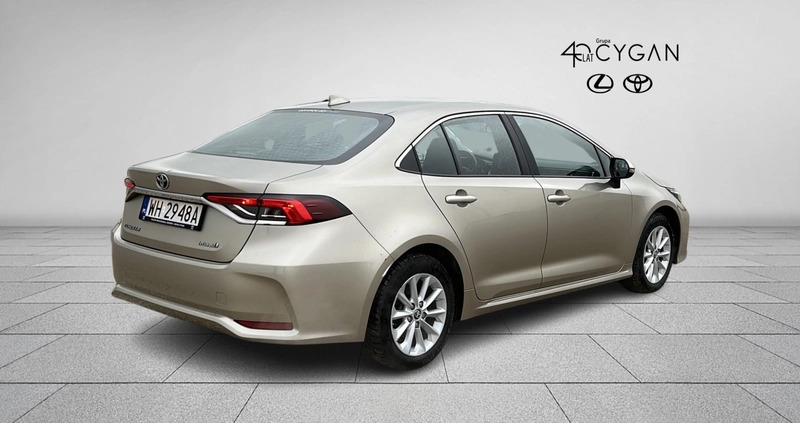 Toyota Corolla cena 91900 przebieg: 42161, rok produkcji 2022 z Dąbrowa Tarnowska małe 326
